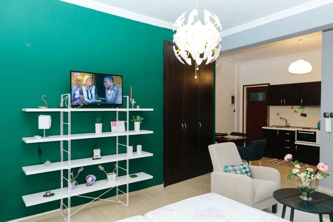 Cosy Downtown Studio - Suite Komotiní Eksteriør bilde